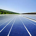 Sonnenkollektoren für Solarenergie © Shutterstock / Eenevski / WWF