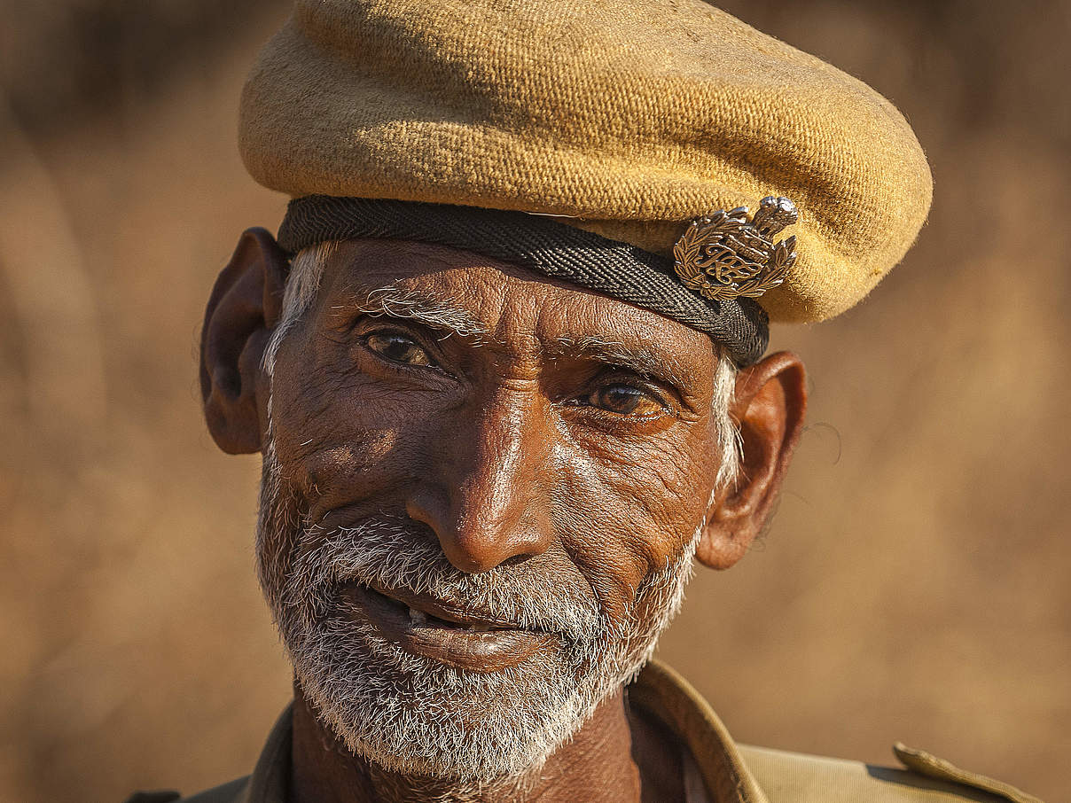 Ranger im Ranthambore-Nationalpark in Indien © Ola Jennersten / WWF Sweden