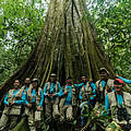 Die Gruppe der engagierten Waldforscher in Kolumbien © WWF Kolumbien