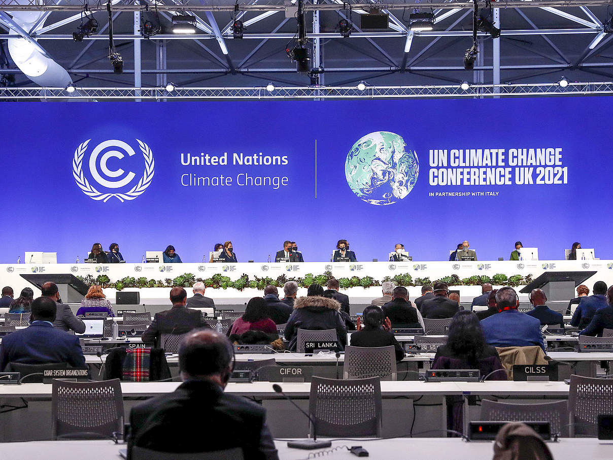 Eröffnung der COP26 in Glasgow © IMAGO / Xinhua