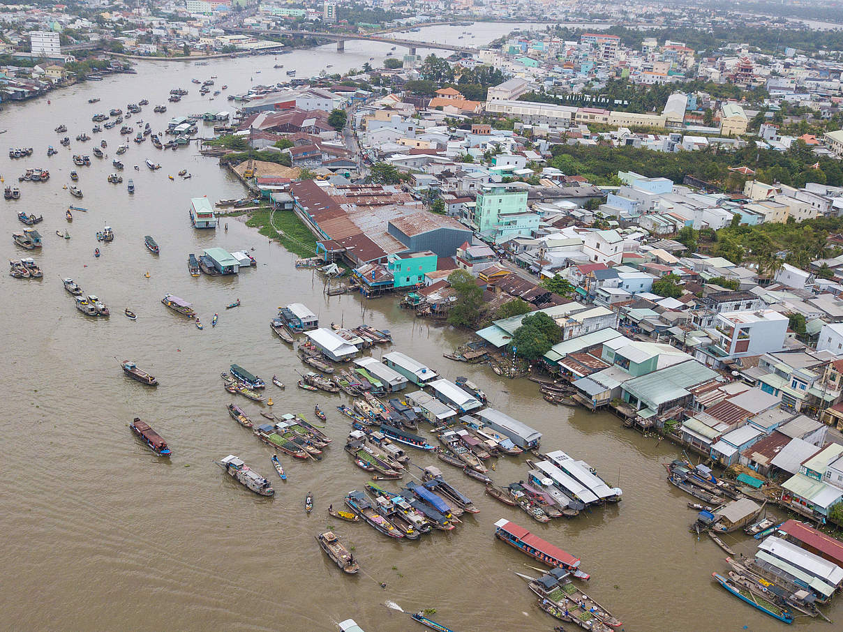 Boote auf dem Mekong Fluss in Vietnam © GettyImages