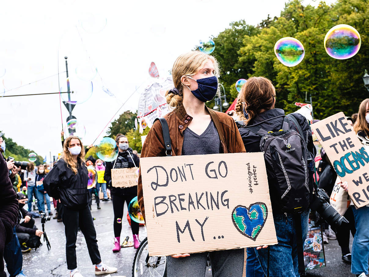 Klimastreikdemo © Andi Weiland / WWF 
