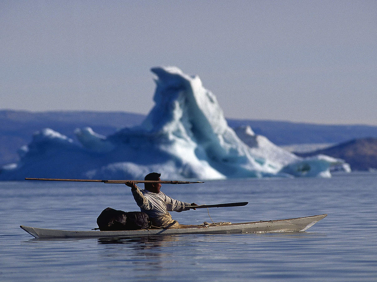 Inuit in der Arktis © Staffan Widstrand / WWF